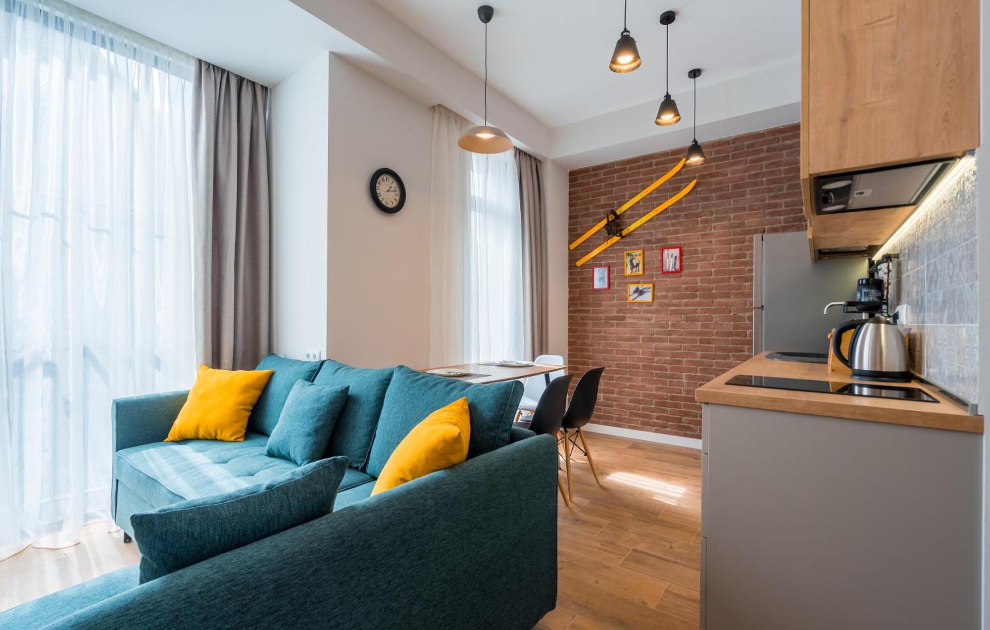 2-Room Apartment, Redco, Alpic 405 Гудаурі Екстер'єр фото